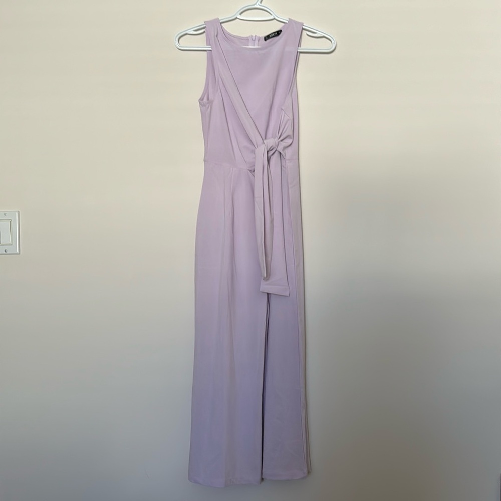 Purple jumpsuit